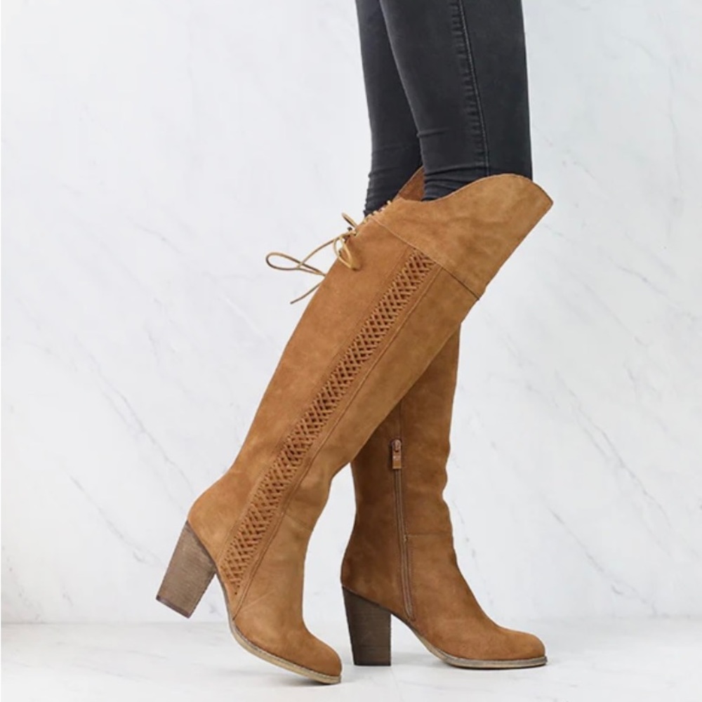 Sbicca• Gusto Over-the-Knee Suede Boots •